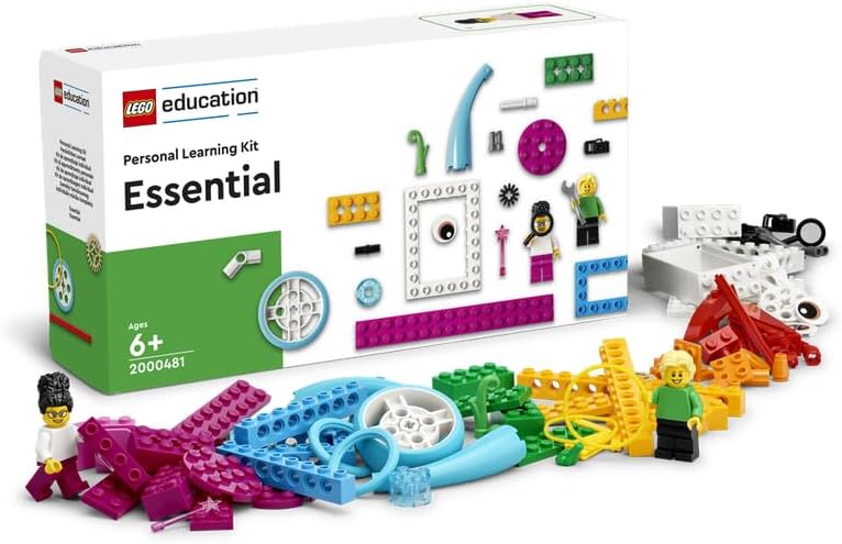 LEGO Education Personal Learning Kit Essential - Kit 2000481-102 Pieces STEM Learning with 102 Pieces and Coding Challenges