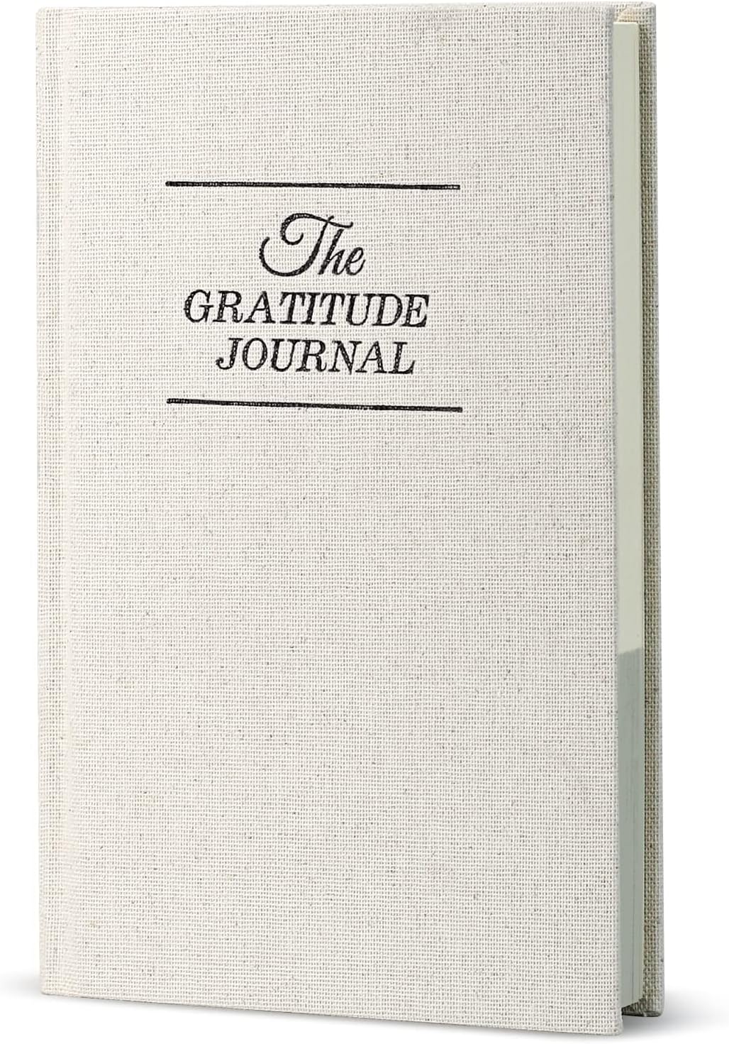 The Gratitude Journal, Original Daily Gratitude & Reflection Journal a Day for More Happiness, Positivity, Affirmation, Productivity, Mindfulness & Self Care, Undated Daily Journal, Beige